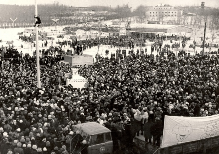 Проводы русской зимы". 1970-е года