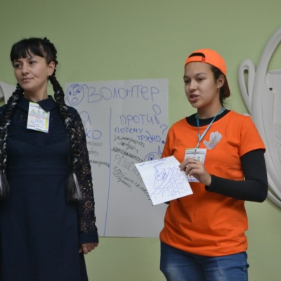 Сбор волонтеров 123