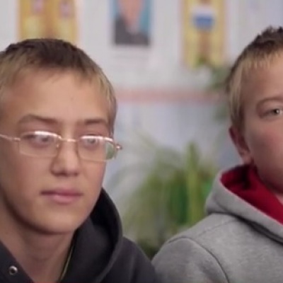 Саша П, 14 лет и Дима П, 13 лет
