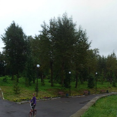 Вид на озеро c мостика